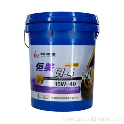 High-Temperature Diesel Lubricant API Ci-4 for Wear Protection